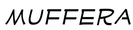 MufferawXp Italic font, free MufferawXp Italic font, preview MufferawXp Italic font
