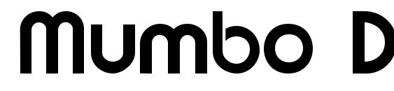 шрифт Mumbo Display SSi, бесплатный шрифт Mumbo Display SSi, предварительный просмотр шрифта Mumbo Display SSi