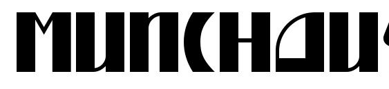 шрифт Munchausen NF, бесплатный шрифт Munchausen NF, предварительный просмотр шрифта Munchausen NF