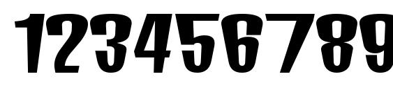 MunsterMash Bold Font, Number Fonts