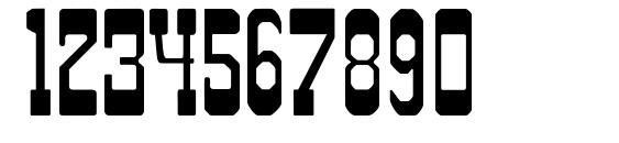 Murdano Normal Font, Number Fonts