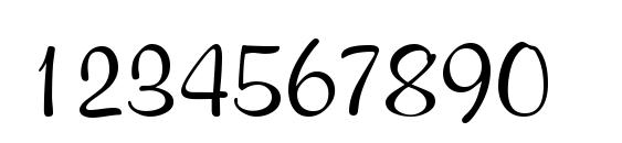 MurphyDB Normal Font, Number Fonts