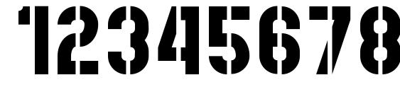 Mute Fruit Regular Font, Number Fonts