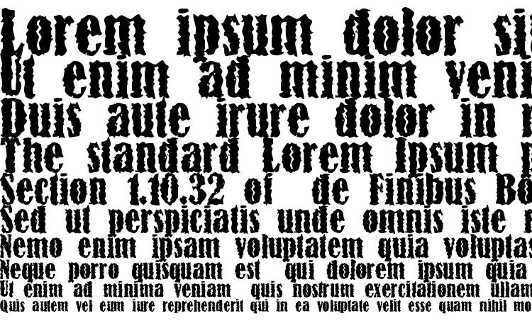 specimens Myopia font, sample Myopia font, an example of writing Myopia font, review Myopia font, preview Myopia font, Myopia font