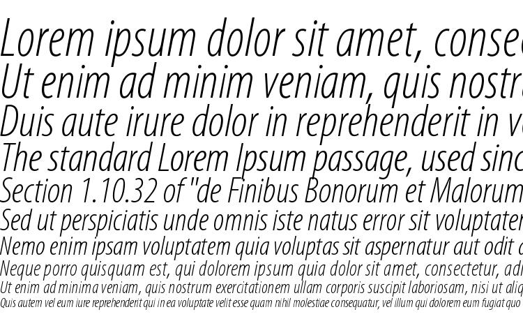 specimens MyriadPro LightCondIt font, sample MyriadPro LightCondIt font, an example of writing MyriadPro LightCondIt font, review MyriadPro LightCondIt font, preview MyriadPro LightCondIt font, MyriadPro LightCondIt font