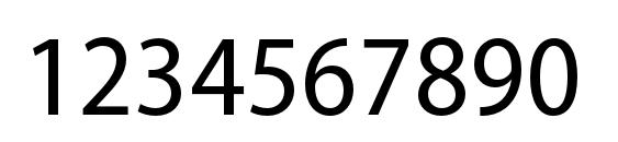 MyriadPro SemiCn Font, Number Fonts