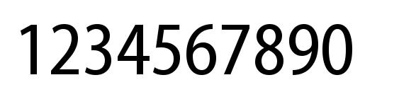 Шрифт MyriadWebPro Condensed, Шрифты для цифр и чисел