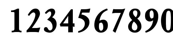 Mysl Bold Font, Number Fonts