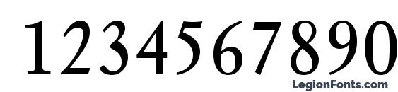 Mysl Cyrillic Font, Number Fonts