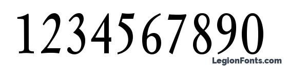 Mysl Narrow Plain.001.001 Font, Number Fonts