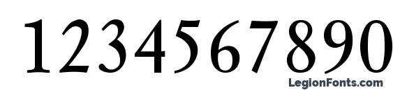 Mysl regular Font, Number Fonts