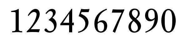 MyslC Font, Number Fonts