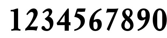 MyslCTT Bold Font, Number Fonts