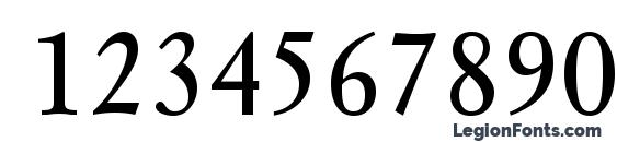 Myslctt regular Font, Number Fonts