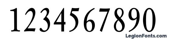 Myslnarrowc Font, Number Fonts
