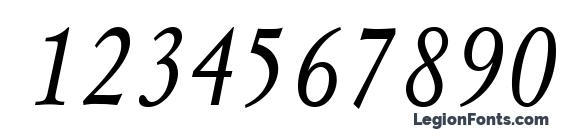 Myslnita Font, Number Fonts