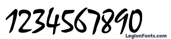 Mystcaln Font, Number Fonts