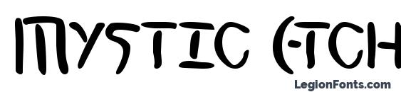 Mystic Etchings Normal font, free Mystic Etchings Normal font, preview Mystic Etchings Normal font