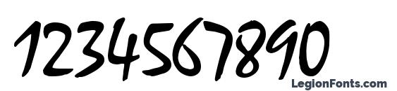 Mystical Font, Number Fonts