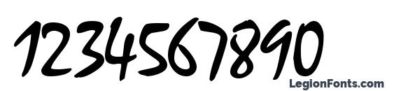MysticalDB Normal Font, Number Fonts