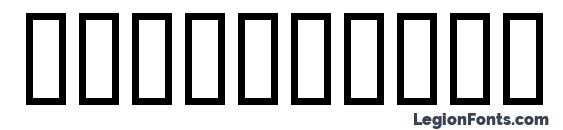 Mytholog Font, Number Fonts
