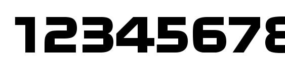 N Car Regular Font, Number Fonts