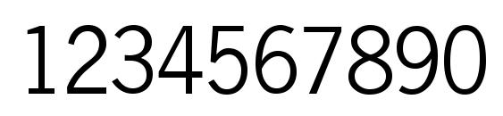 N691 Sans Regular Font, Number Fonts