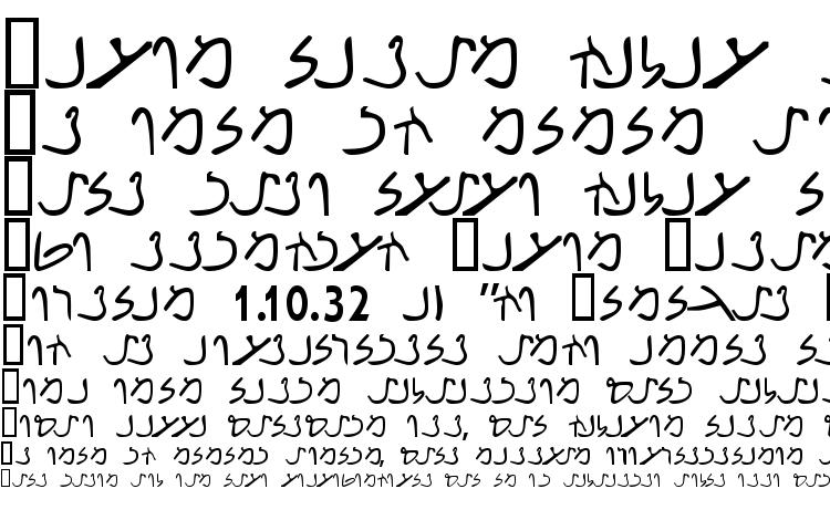specimens Nabataeanssk font, sample Nabataeanssk font, an example of writing Nabataeanssk font, review Nabataeanssk font, preview Nabataeanssk font, Nabataeanssk font