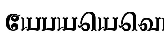 Nagananthini regular Font