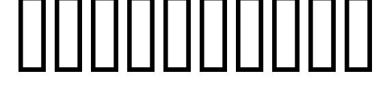 Nakdmonk Font, Number Fonts
