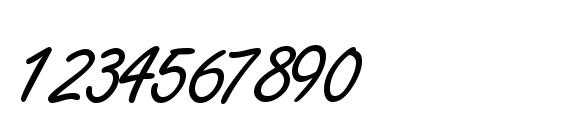 Nanoscriptssk Font, Number Fonts