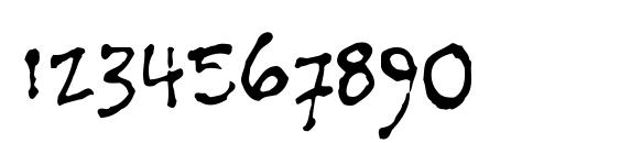 Napkinthemodern Font, Number Fonts