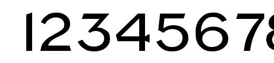 Napoli medium Font, Number Fonts