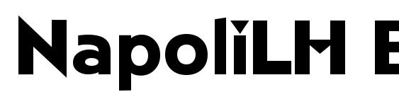 NapoliLH Bold Font