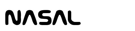шрифт Nasal, бесплатный шрифт Nasal, предварительный просмотр шрифта Nasal