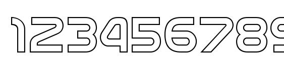 NasalizationOl Regular Font, Number Fonts