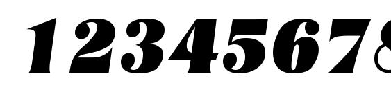 Nashville heavyita Font, Number Fonts