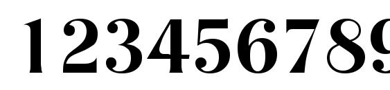 Nashville medium Font, Number Fonts