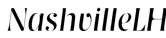 NashvilleLH Italic font, free NashvilleLH Italic font, preview NashvilleLH Italic font