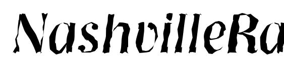 NashvilleRandom Italic Font