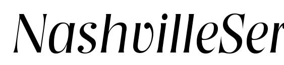 NashvilleSerial Light Italic font, free NashvilleSerial Light Italic font, preview NashvilleSerial Light Italic font