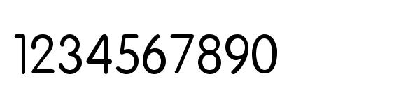 National Primary Font, Number Fonts
