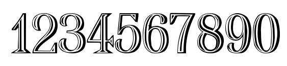 Nauert Medium Font, Number Fonts