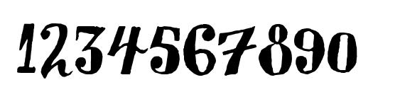 Naughties Font, Number Fonts