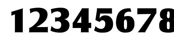 Nautodisplayssk regular Font, Number Fonts