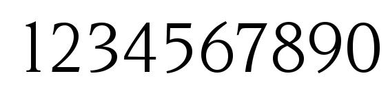Navarro BookItalic Font, Number Fonts