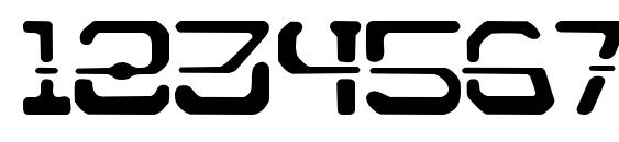 Nebullium Font, Number Fonts