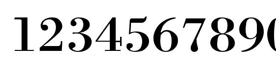 Nec regular Font, Number Fonts