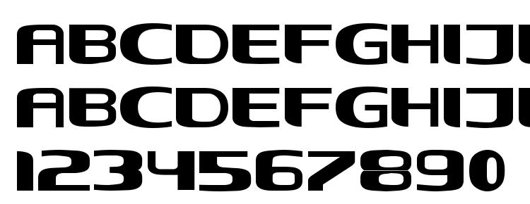 глифы шрифта NEC, символы шрифта NEC, символьная карта шрифта NEC, предварительный просмотр шрифта NEC, алфавит шрифта NEC, шрифт NEC