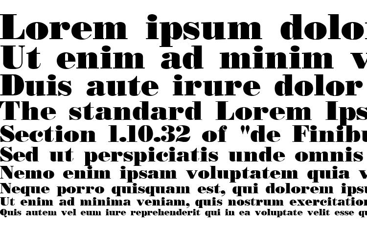 specimens Necblack font, sample Necblack font, an example of writing Necblack font, review Necblack font, preview Necblack font, Necblack font